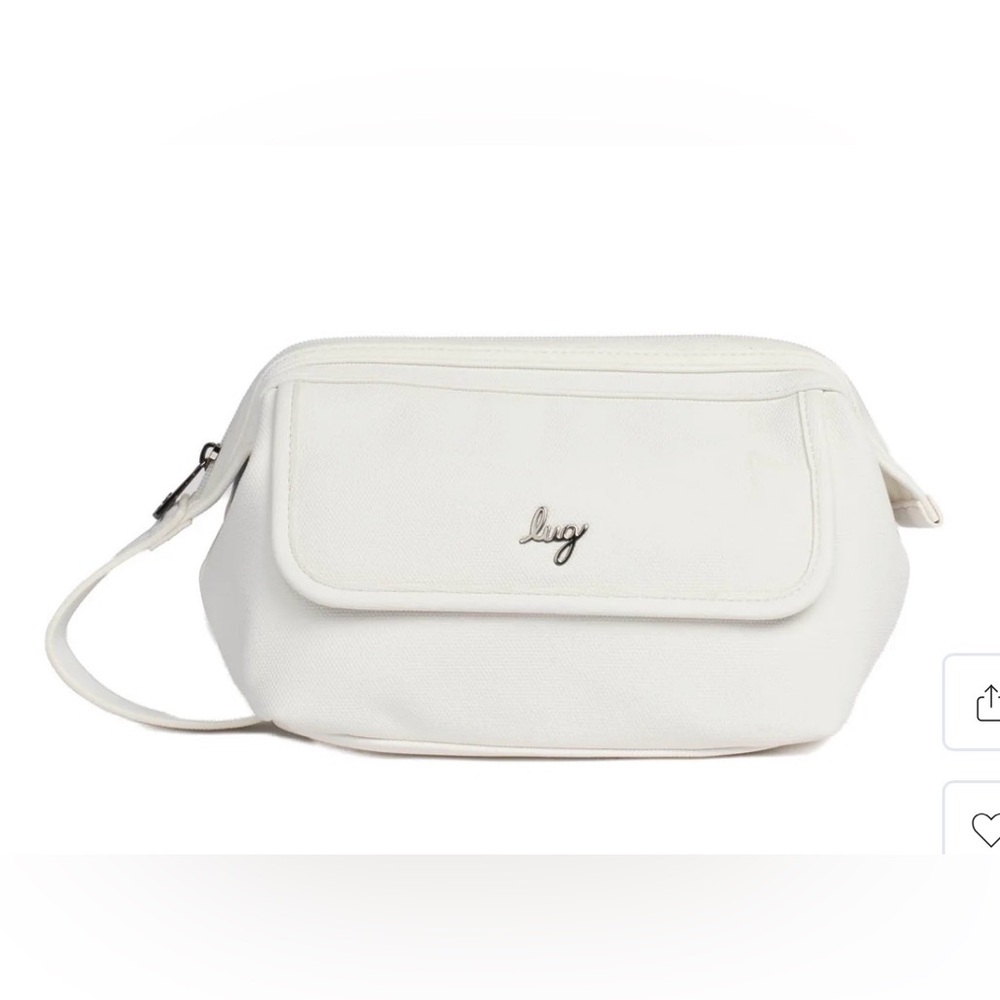 Lug Via Matte VL Cosmetic Bag NWT White